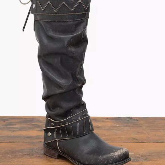 Indie Spirit by Corral Georgia Riding Boot Size: 6 - Fits TTS - Picture 1 of 7